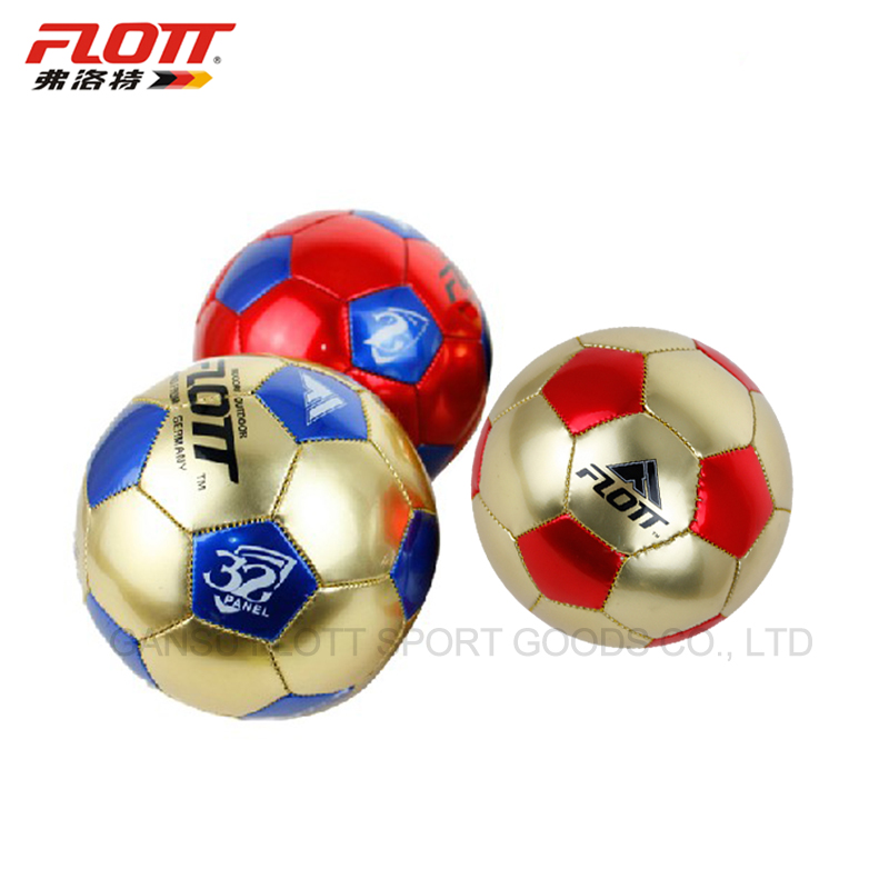 FSO-0144 FLOTT Futbol Promotional Stitched Football Size 2 Metal leather Mini Soccer Ball for Kids
