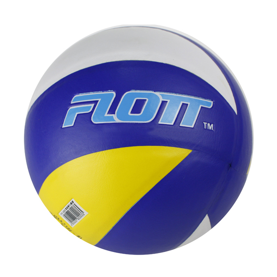 <b>FVO-0203 FLOTT High quality Beach Playing Official size Weight Laminated PVC Leather Volleyball</b>